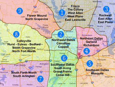 Dallas Areas